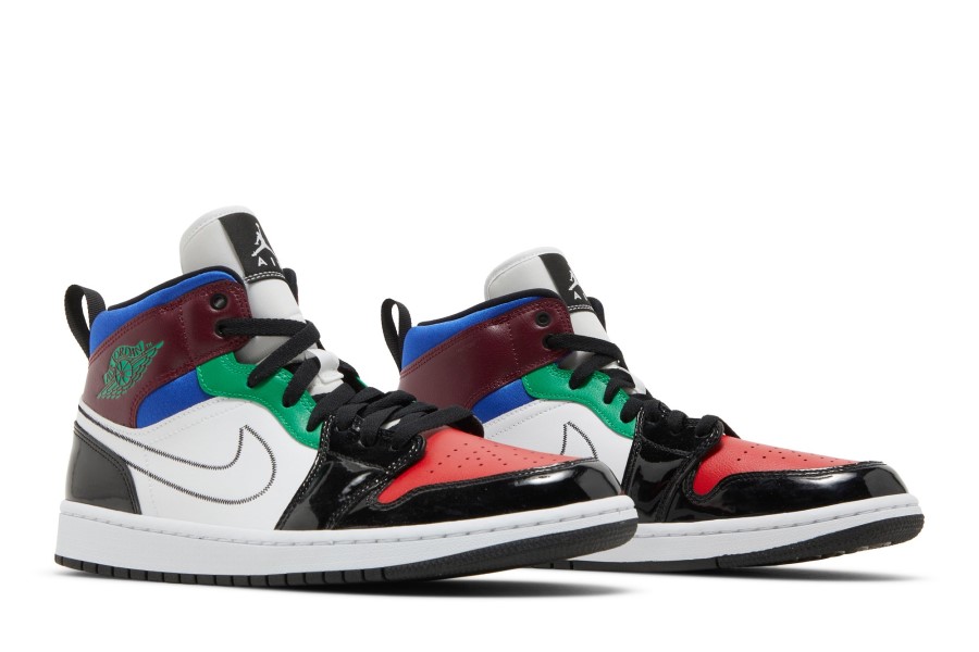 Wmns Air Jordan 1 Mid Se Multi Color