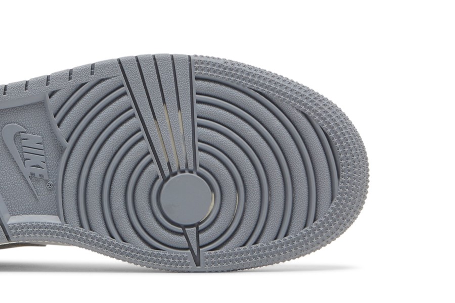 Air Jordan 1 Mid Gs Neutralno Siva