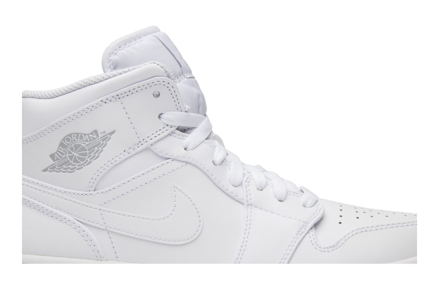 Air Jordan 1 Retro Mid Triple White