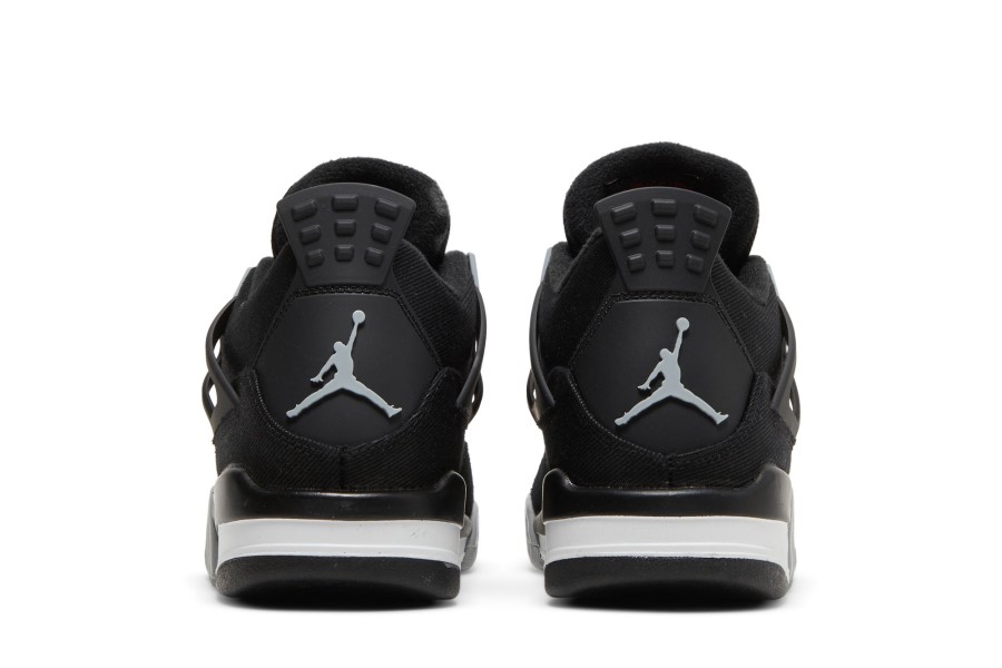 Air Jordan 4 Retro Se Gs Black Canvas