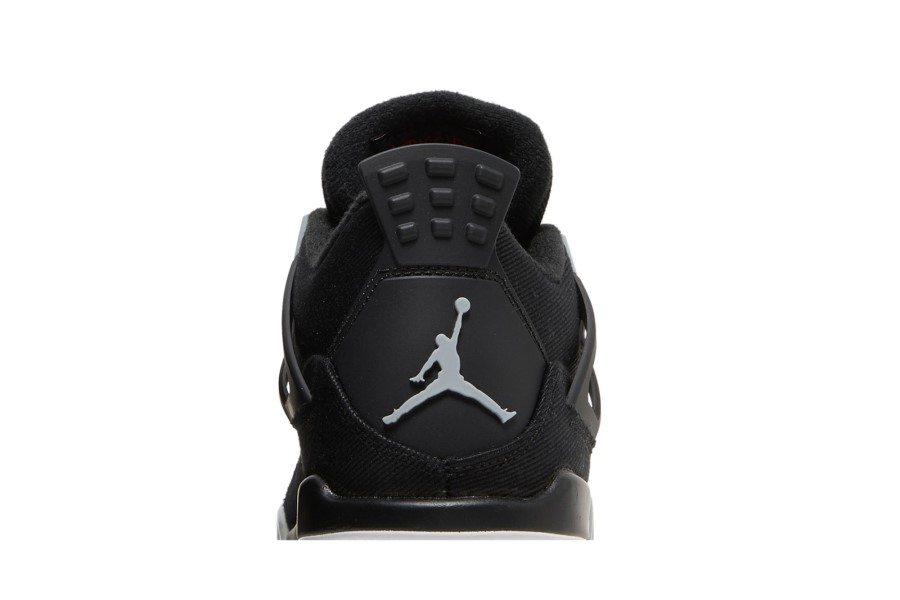 Air Jordan 4 Retro Se Gs Black Canvas