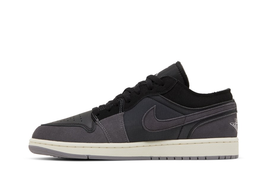 Air Jordan 1 Low Se Craft Iznutra Prema Van - Crna