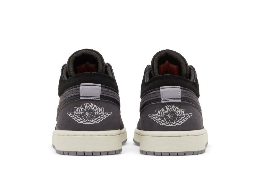 Air Jordan 1 Low Se Craft Iznutra Prema Van - Crna