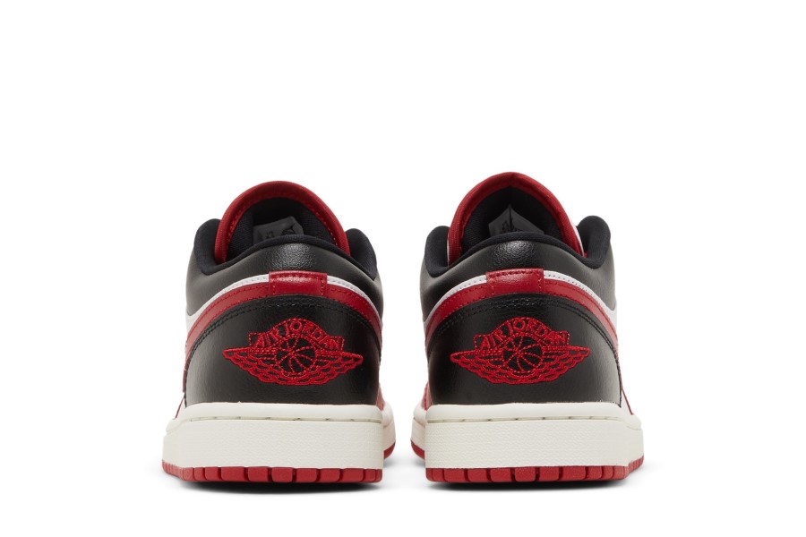 Wmns Air Jordan 1 Low White Gym Red