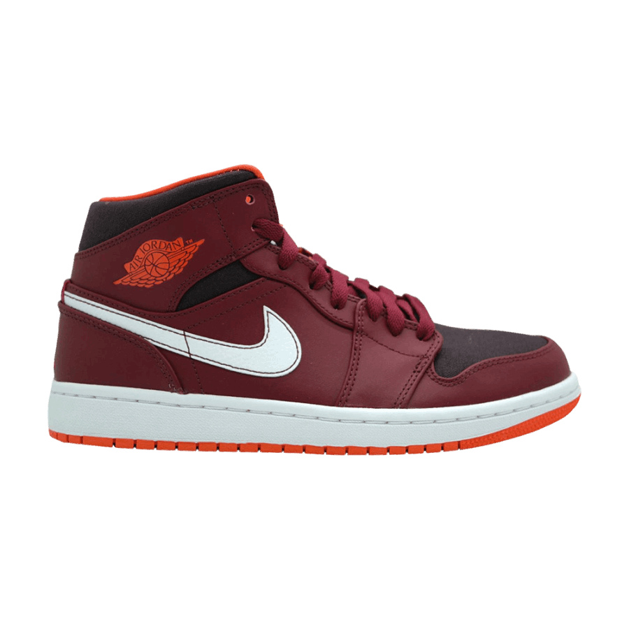 Air Jordan 1 Mid Team Red