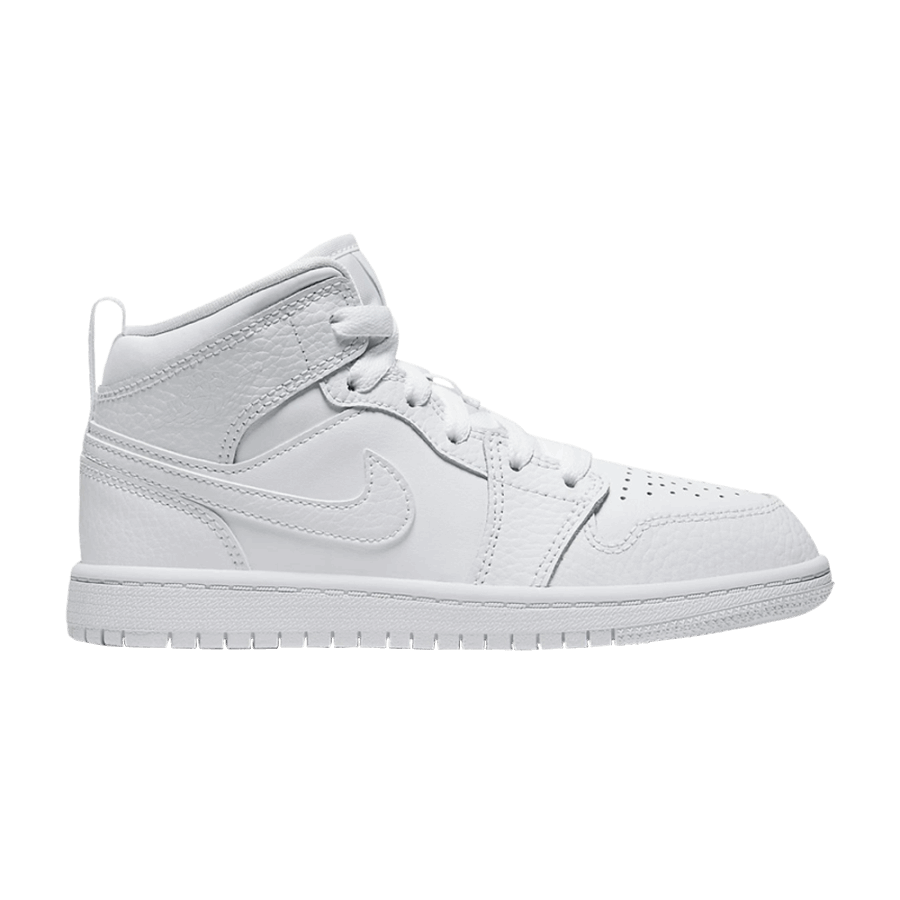 Air Jordan 1 Mid Ps Triple White