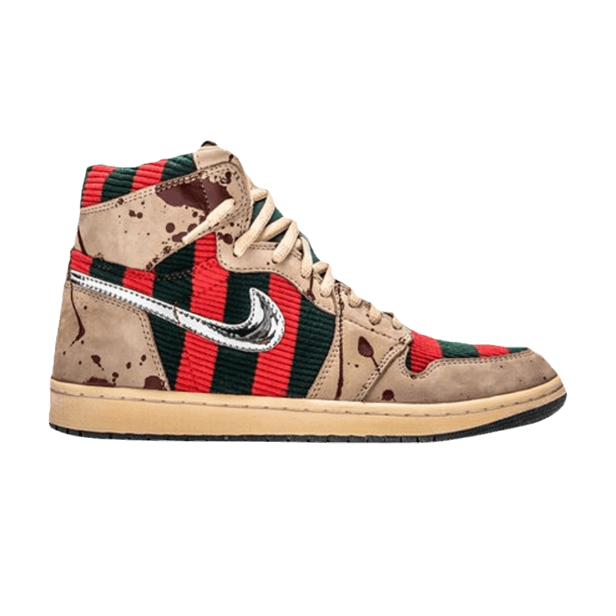 Shoe Surgeon X Air Jordan 1 High Freddy Krueger Custom