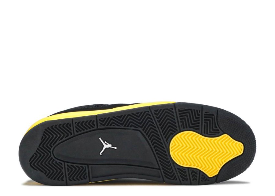 Air Jordan 4 Retro Gs 2012 Thunder Black