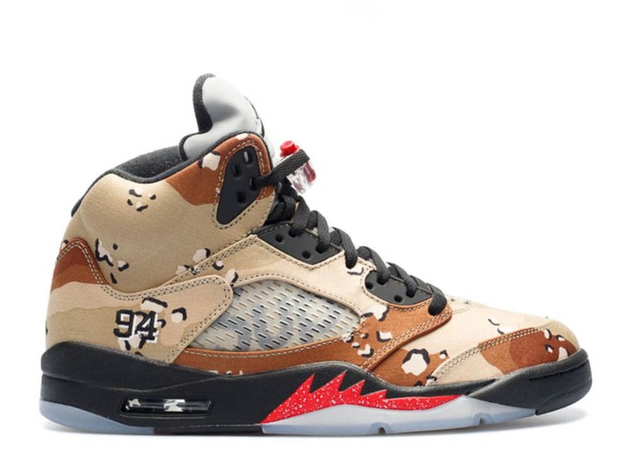 Supreme X Air Jordan 5 Retro Desert Camo
