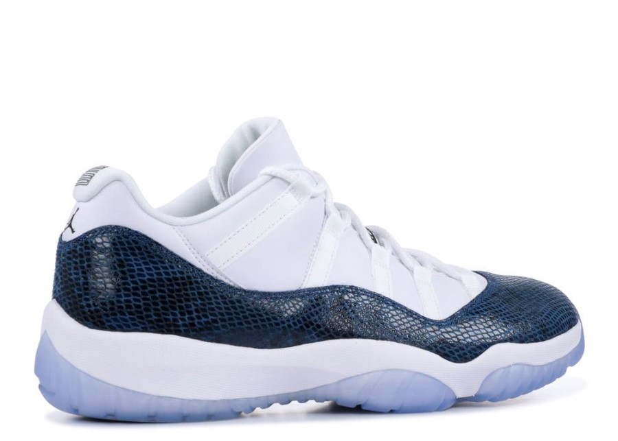Air Jordan 11 Retro Low 2019 Tamnoplava Zmijska Koža