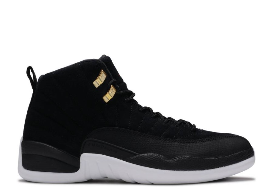 Air Jordan 12 Retro Taksi Unatrag Crna