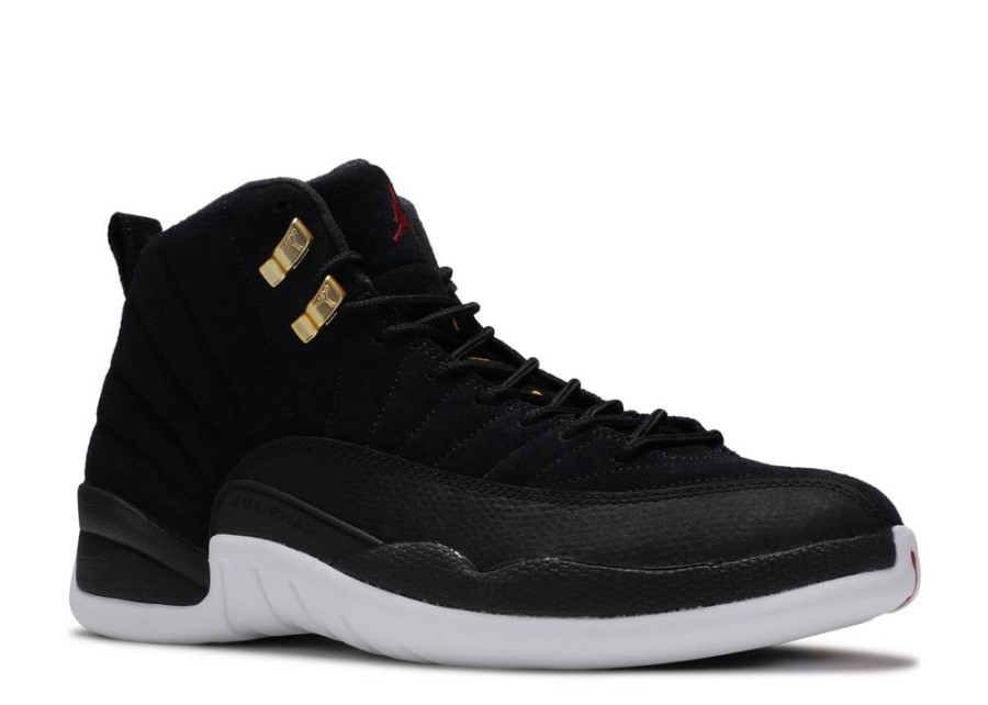 Air Jordan 12 Retro Taksi Unatrag Crna