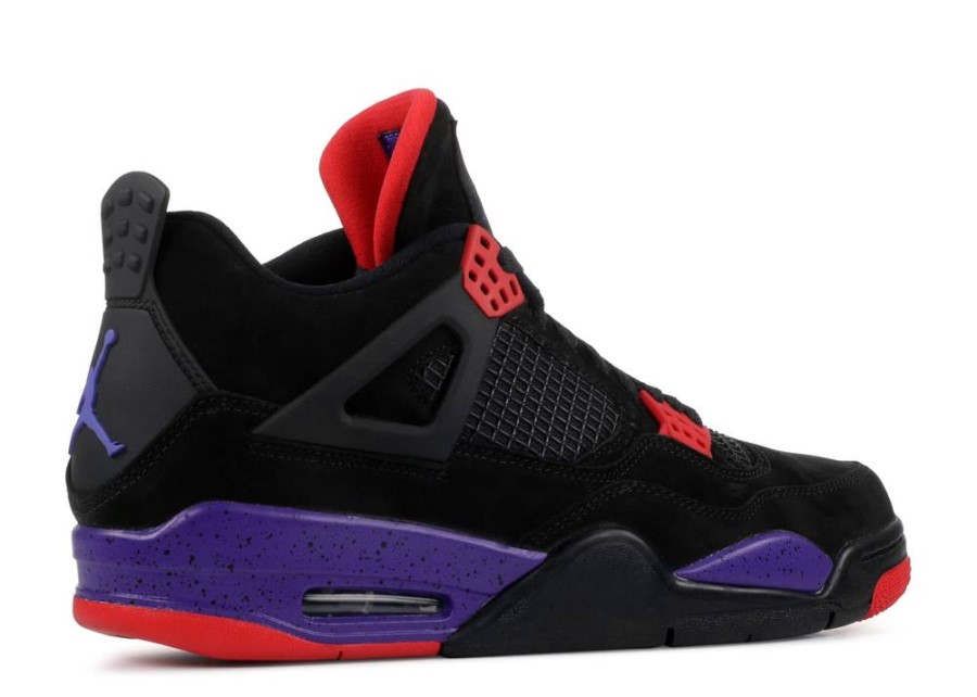Air Jordan 4 Retro Nrg Raptors Crna/sveučilište Crveno-court Ljubičasta