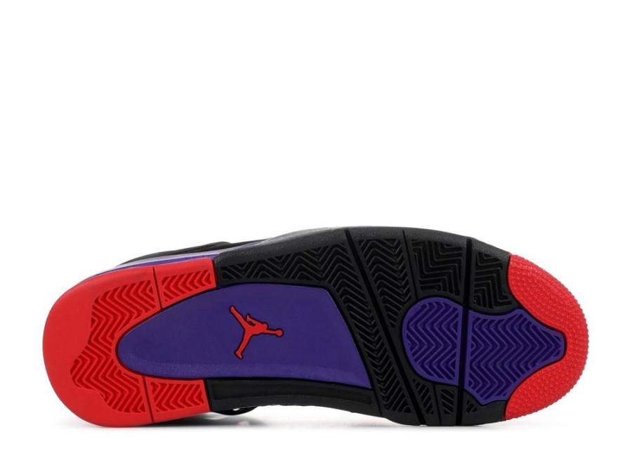 Air Jordan 4 Retro Nrg Raptors Crna/sveučilište Crveno-court Ljubičasta