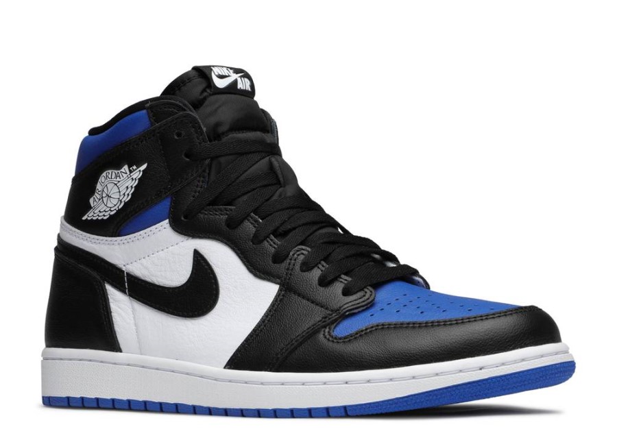 Air Jordan 1 Retro High And Royal Toe Black