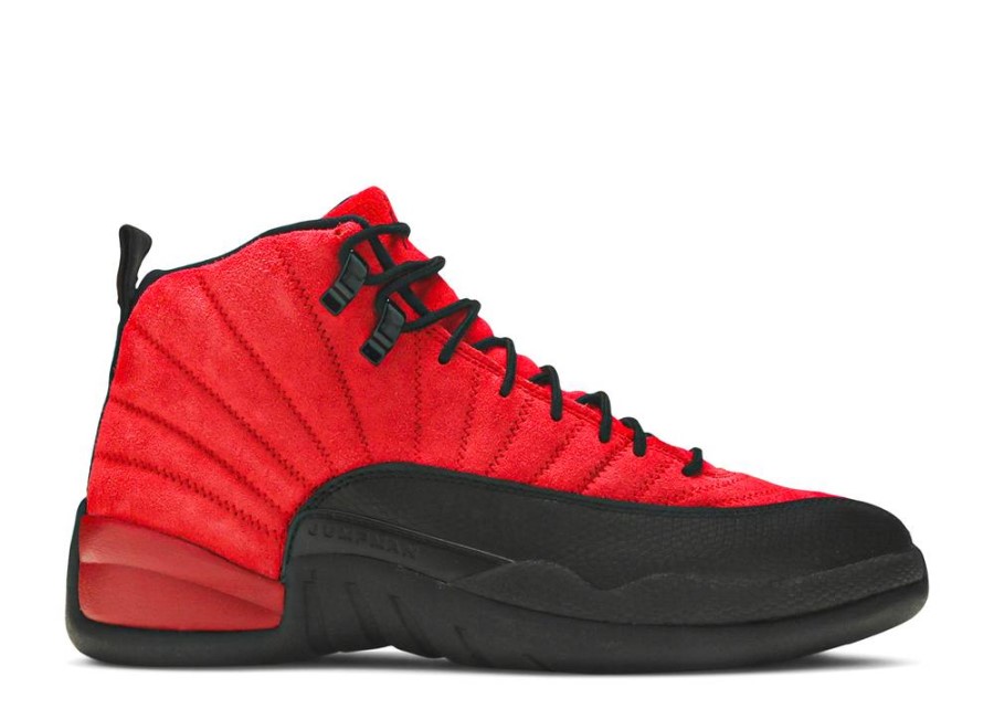 Air Jordan 12 Retro Reverse Flu Game Sveučilište Red
