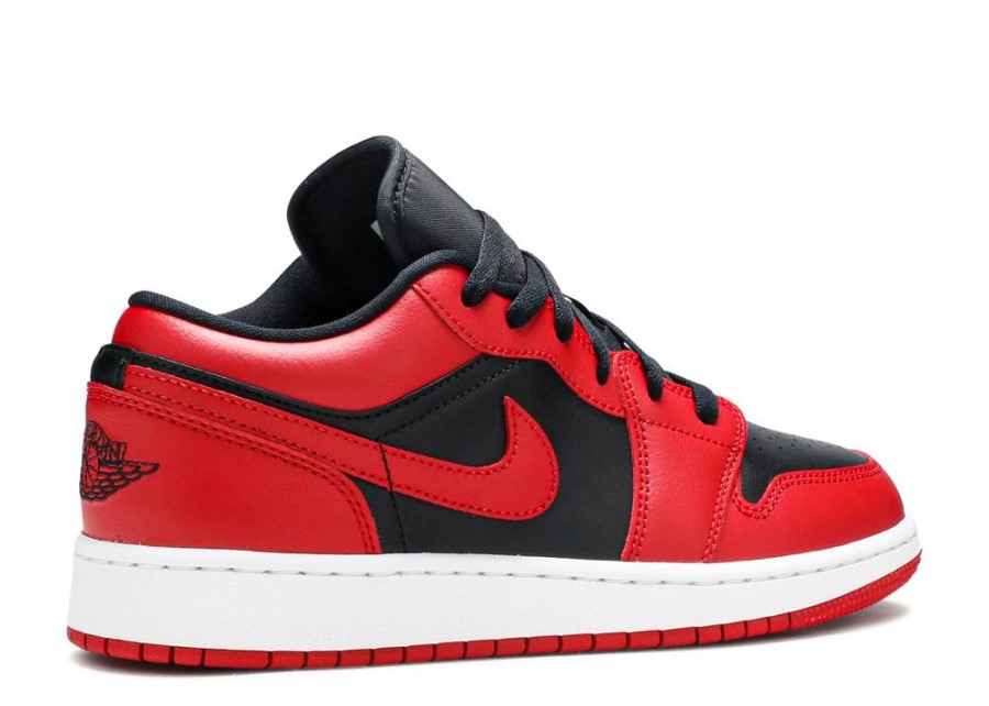 Air Jordan 1 Low Gs Reverse Bred Gym Red