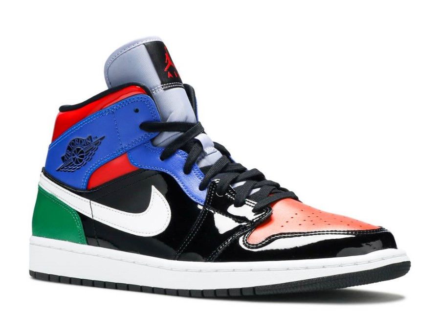 Wmns Air Jordan 1 Mid Se' Multi Patent
