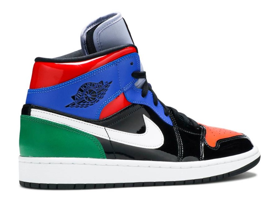 Wmns Air Jordan 1 Mid Se' Multi Patent