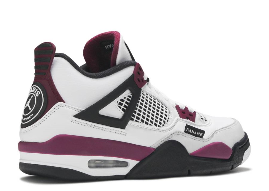 Paris Saint-germain X Air Jordan 4 Retro Gs Bordeaux