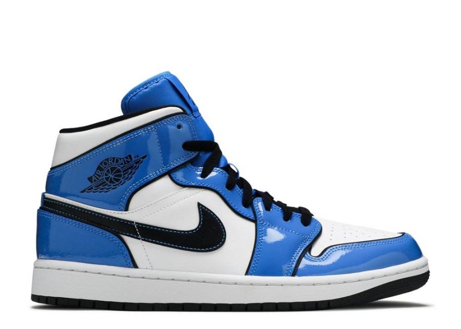 Air Jordan 1 Mid Se' Signal Blue