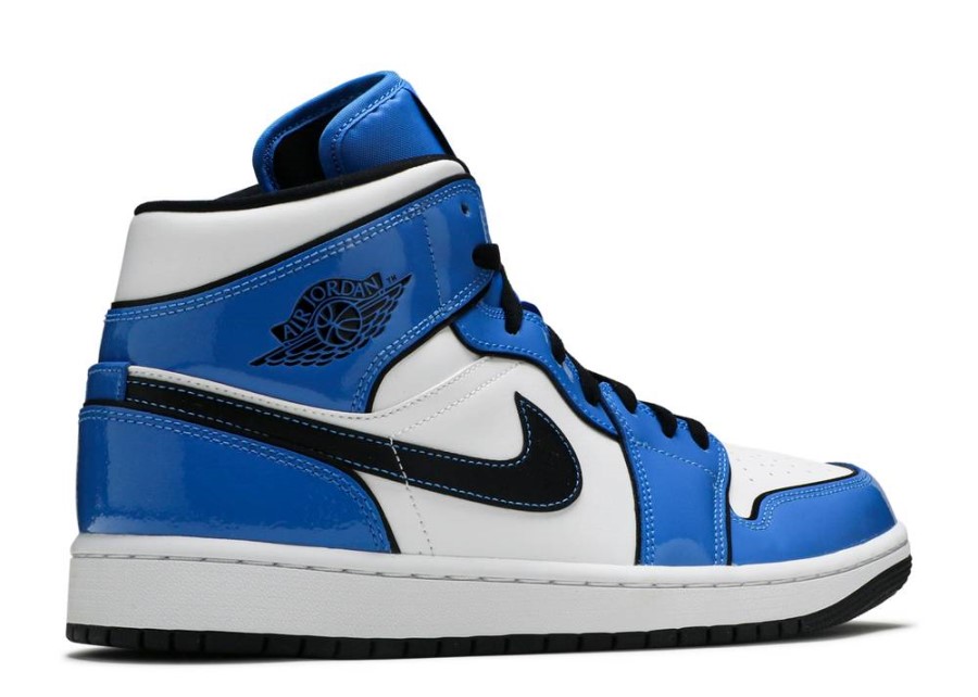 Air Jordan 1 Mid Se' Signal Blue