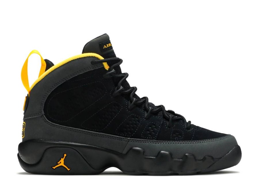 Air Jordan 9 Retro Gs Tamni Ugljen Sveučilišno Zlato