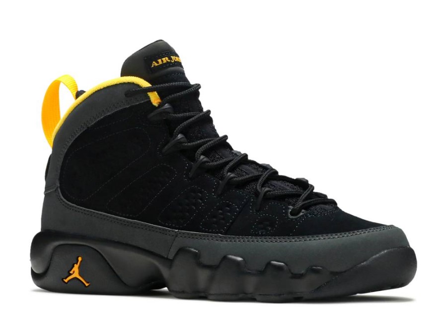 Air Jordan 9 Retro Gs Tamni Ugljen Sveučilišno Zlato