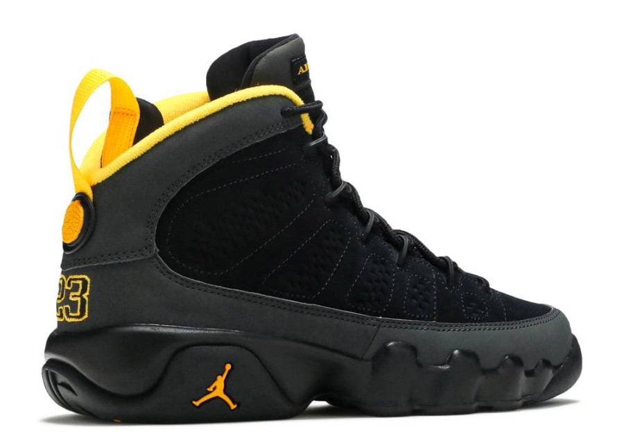Air Jordan 9 Retro Gs Tamni Ugljen Sveučilišno Zlato