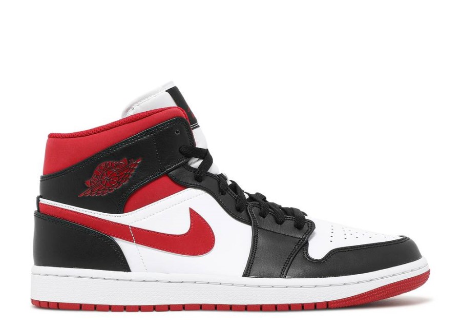 Air Jordan 1 Srednje Crna Teretana Crvena