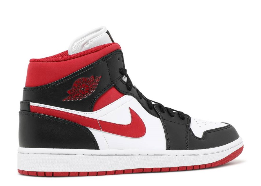 Air Jordan 1 Srednje Crna Teretana Crvena
