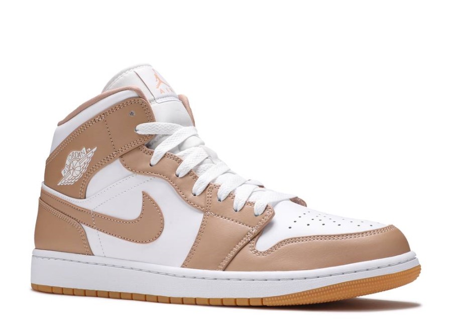 Air Jordan 1 Mid Tan Guma'