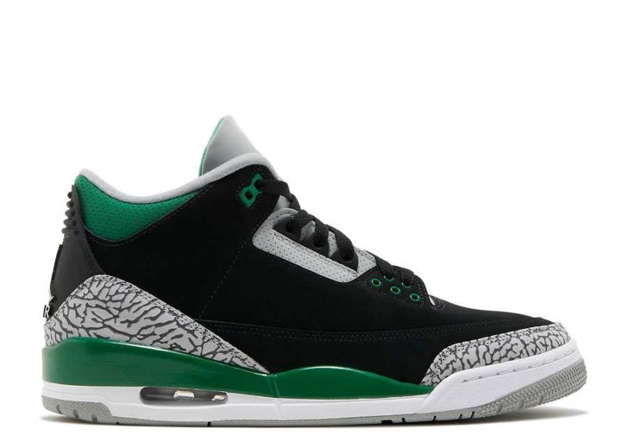 Air Jordan 3 Retro-bor Zelena