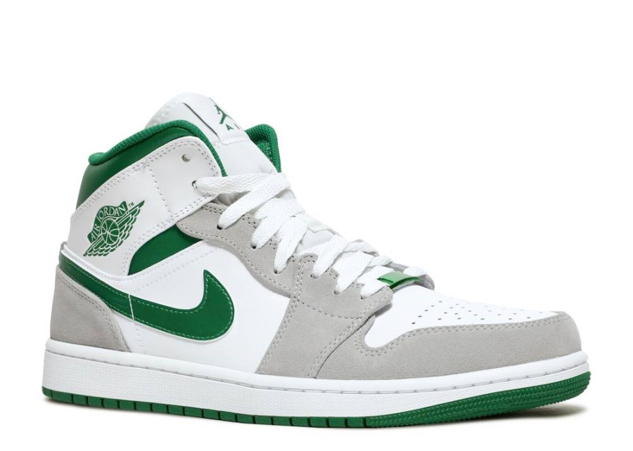 Zrak Jordan 1 Mid Se' Siva Bor Zelena
