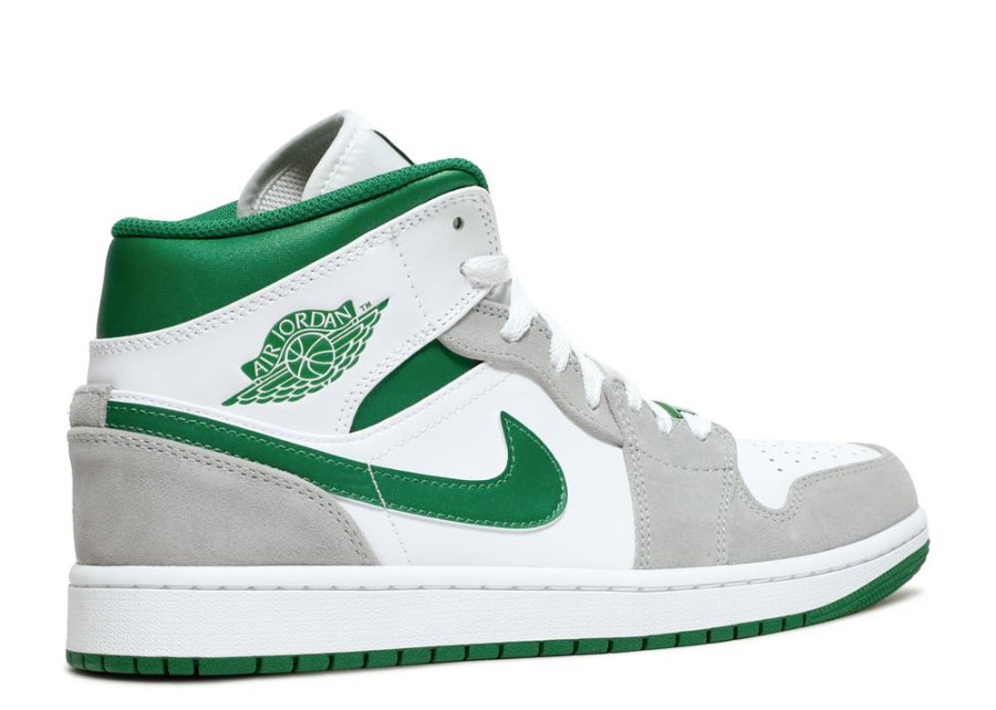 Zrak Jordan 1 Mid Se' Siva Bor Zelena