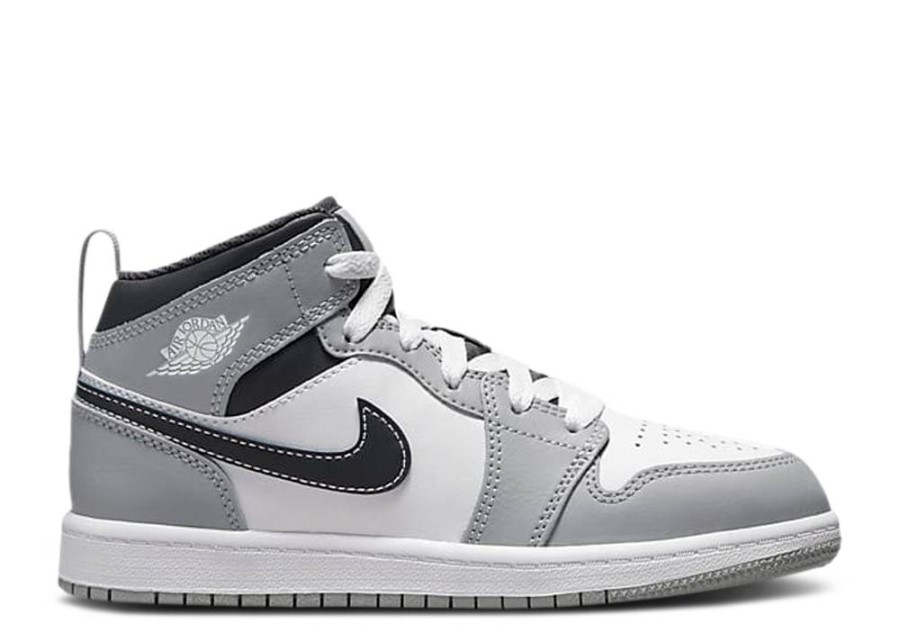 Air Jordan 1 Mid Ps' Svijetlo Dimno Siva
