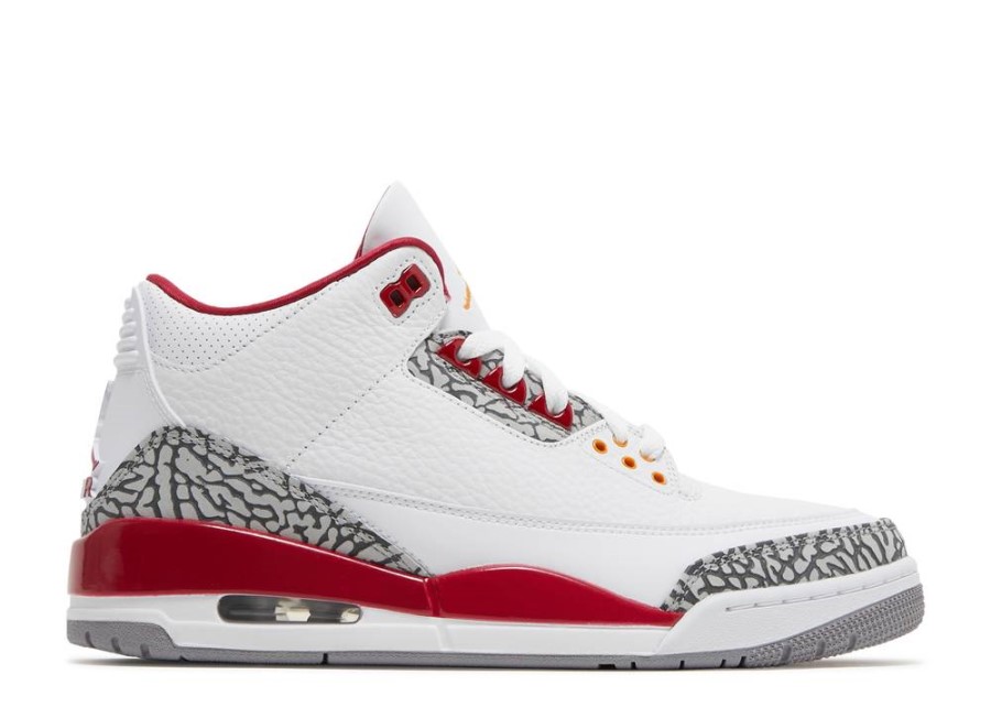Air Jordan 3 Retro Kardinal-crvena