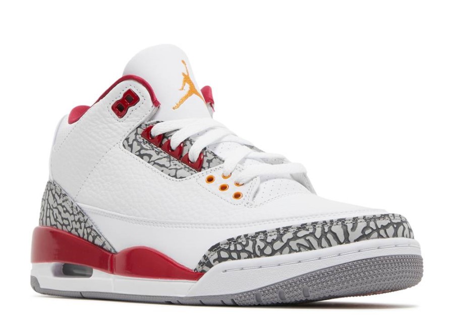 Air Jordan 3 Retro Kardinal-crvena