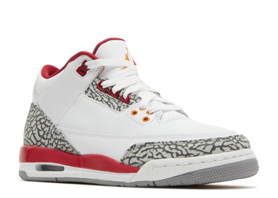 Air Jordan 3 Retro Gs' Kardinal Crvena