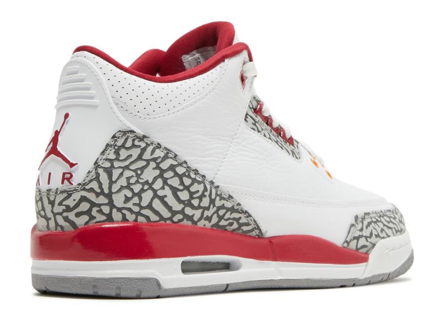 Air Jordan 3 Retro Gs' Kardinal Crvena