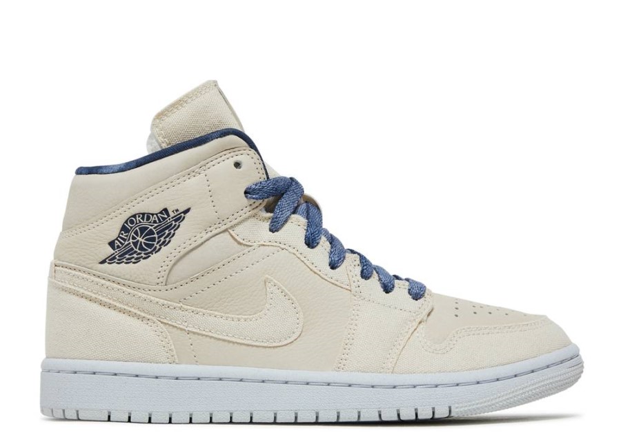 Wmns Air Jordan 1 Mid Se Sanddrift Summit White