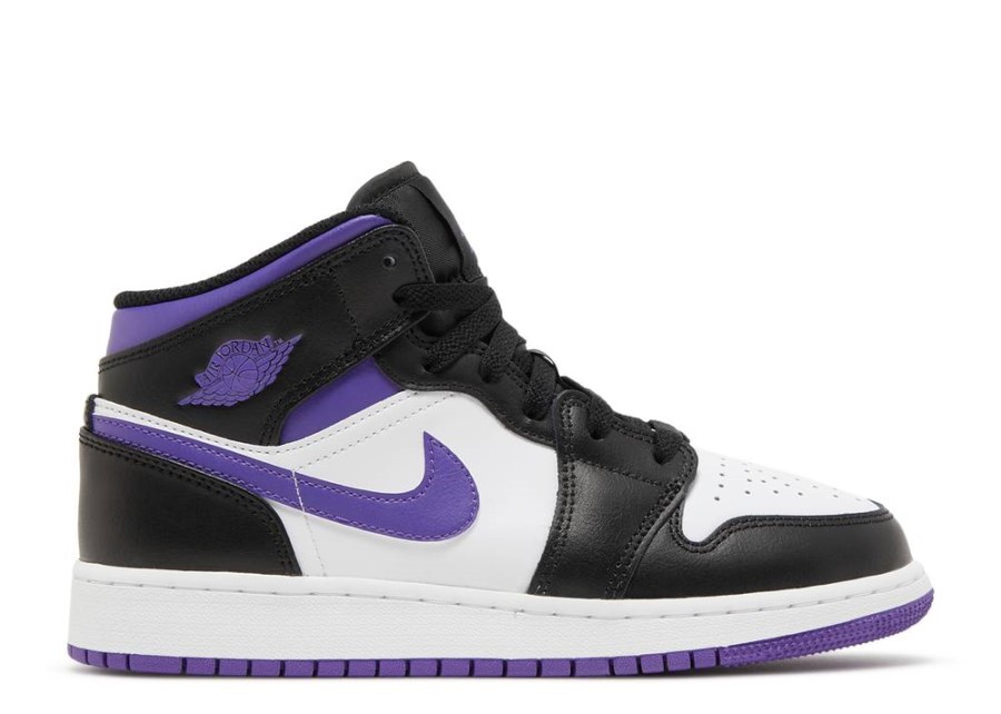 Air Jordan 1 Mid Gs Tamno-iris