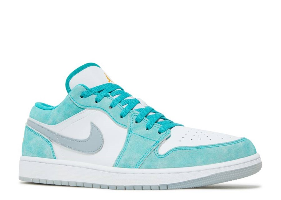 Air Jordan 1 Niska Nova Smaragdno Bijela