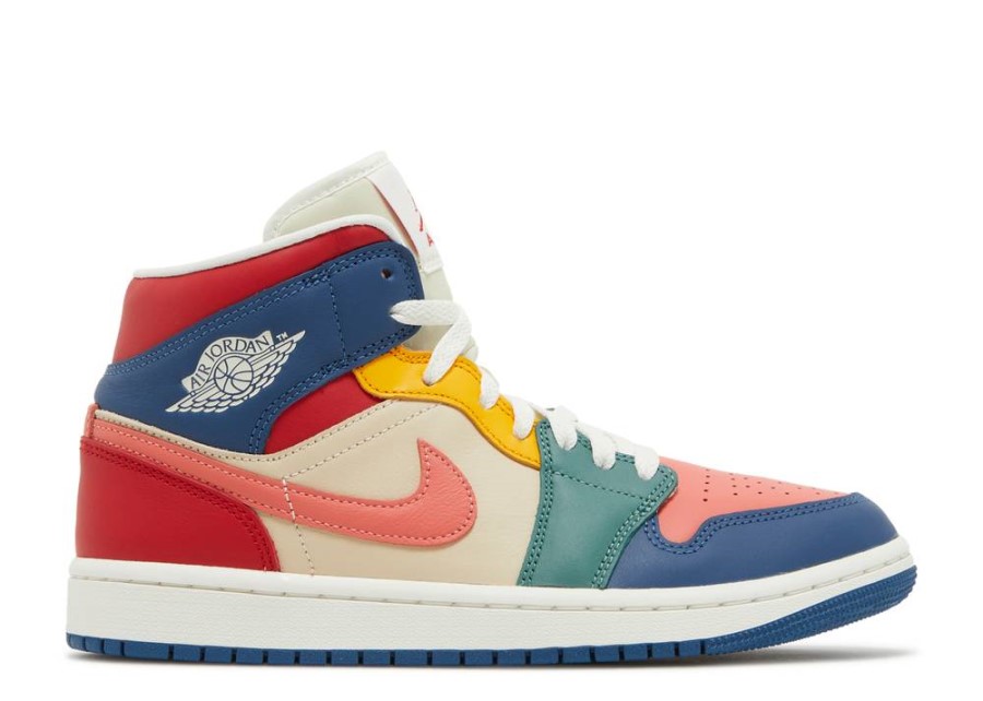 Wmns Air Jordan 1 Mid Se' Multi-color