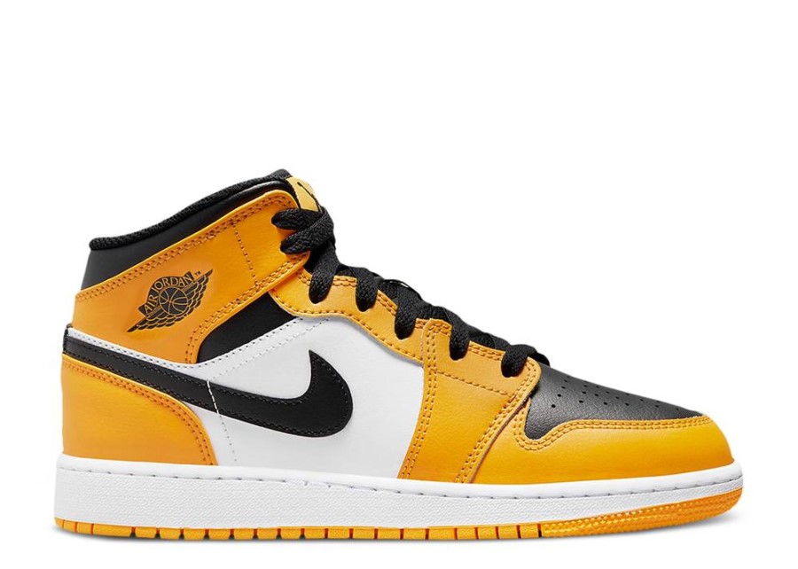 Air Jordan 1 Mid Gs Reverse Yellow Toe Taxi