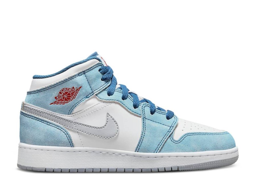 Air Jordan 1 Mid Se Gs French' Blue