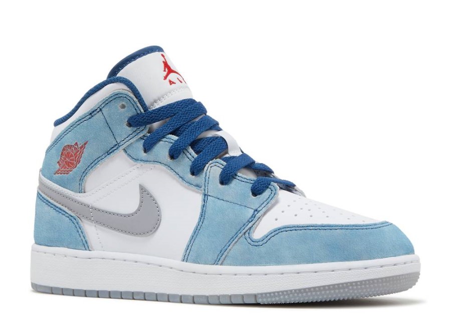 Air Jordan 1 Mid Se Gs French' Blue