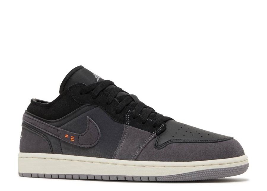 Air Jordan 1 Low Se Craft Iznutra Crna/cementno Siva