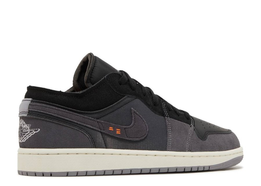 Air Jordan 1 Low Se Craft Iznutra Crna/cementno Siva