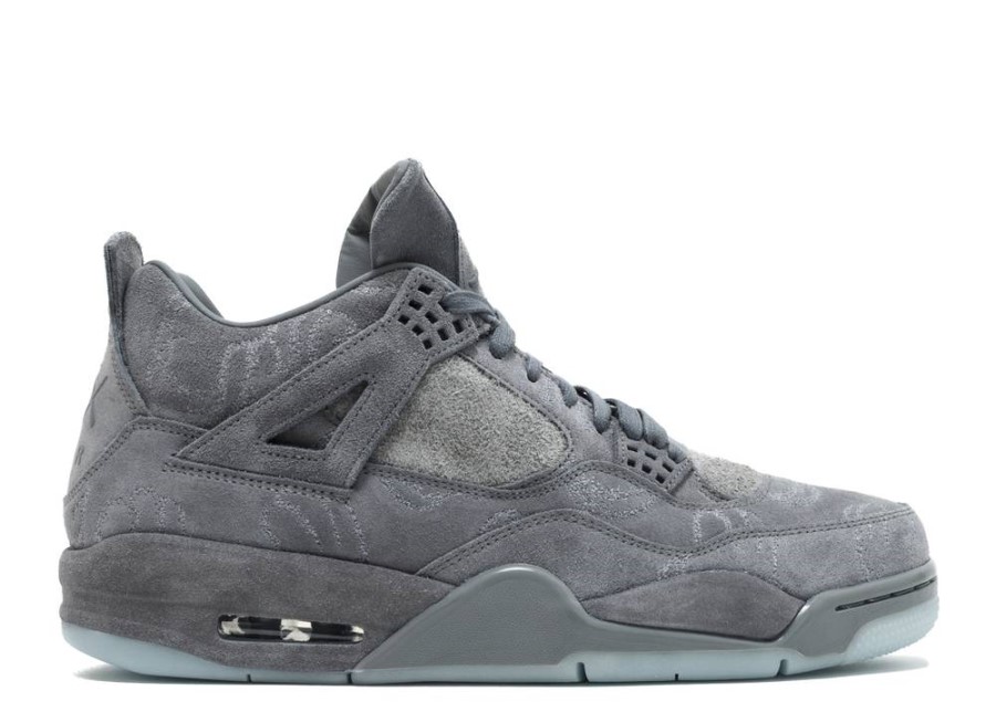 Kaws X Air Jordan 4 Retro Cool Siva
